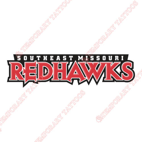 SE Missouri State Redhawks Customize Temporary Tattoos Stickers NO.6146
